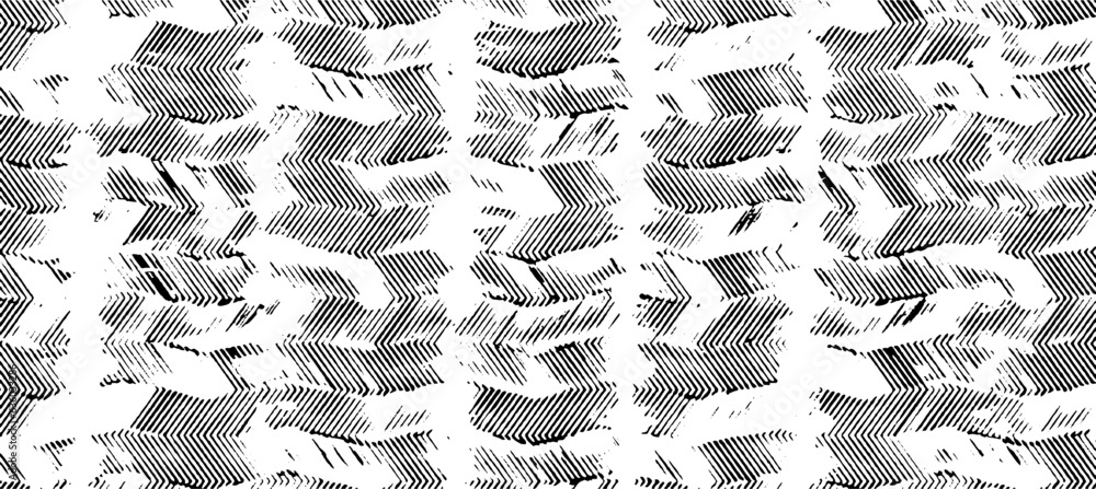 Poster monochrome texture composed of irregular graphic elements. distressed uneven grunge background. abst