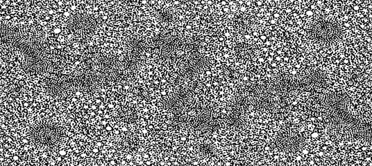 Rough texture. Broken plaster wall effect. Grunge worn damask pattern design. Distressed fabric texture. Overlay texture design. Vector illustration. Eps10.