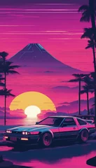 Poster Purple Sunset Dream © Enes