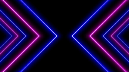 Neon lines background