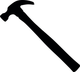 Hammer SVG Cut File for Cricut and Silhouette, EPS Vector, PNG , JPEG , Zip Folder