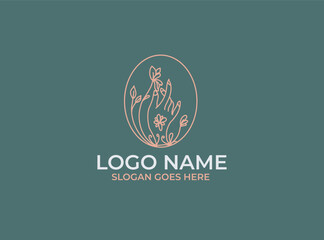 Spiritual Awakening with Flower of Life and 7 Chakra Symbols Logo Design Template. Suitable for Meditation Yoga Studios or Healthcare Medicine Business Brand Company in Simple Line Style