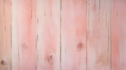 Fototapeta premium Close up of blush painted wooden Planks. Wooden Background Texture 