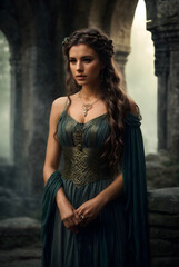 Fototapeta premium Celtic Warrior Woman