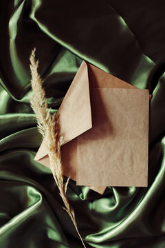 postcard and envelope layout