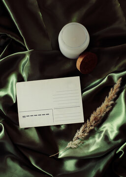 postcard and envelope layout 