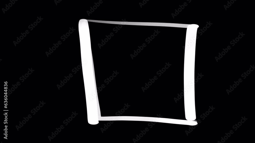Fototapete sign vote with a filling box with a checkmark on a black screen. stock animation of selection in 4k 