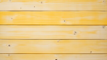 Close up of light yellow painted wooden Planks. Wooden Background Texture
