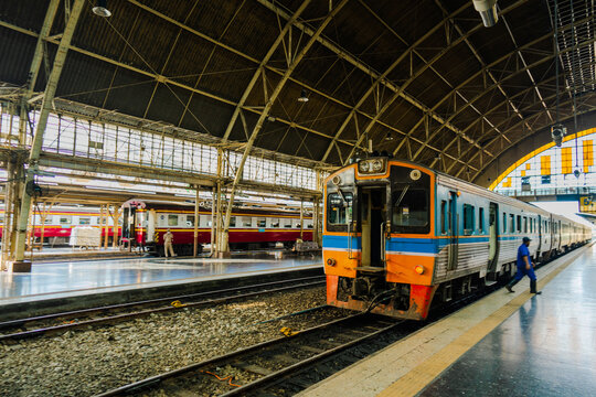 Train station in Bangkok 