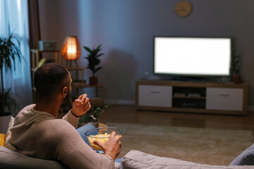 TV chill snack relaxation evening time off