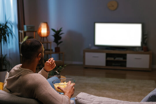 TV chill snack relaxation evening time off