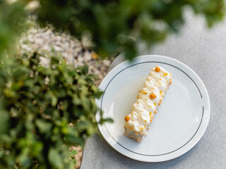 Selection of patisserie cakes