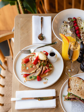 Brunch selection 