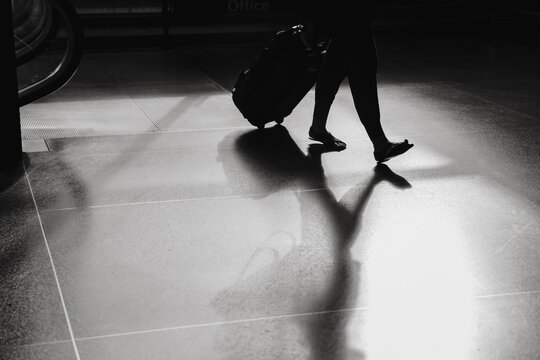 Walking in the Airport