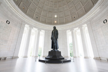 Inside Thomas Jefferson Memorial, Washington DC