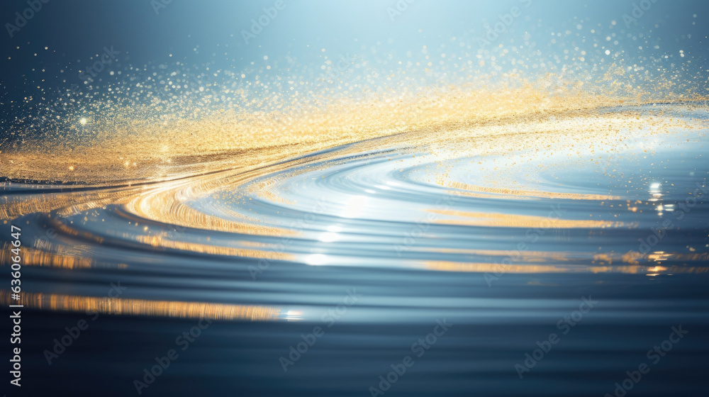 Poster a spray of tiny diamondlike particles of light that glisten and sparkle around the edges of the imag