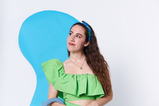 Fun Fashionable Studio with shapes