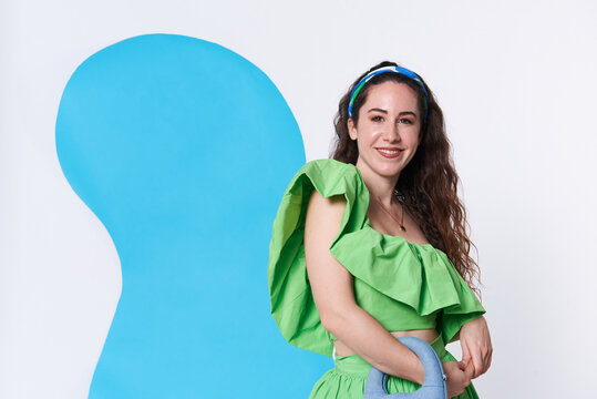 Fun Fashionable Studio with shapes