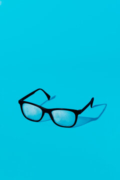 fog in a pair of eyeglasses