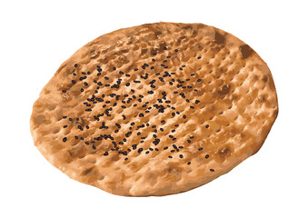 Tamis bread with nigella sativa seeds