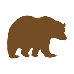 Fototapeta premium bear icon vector