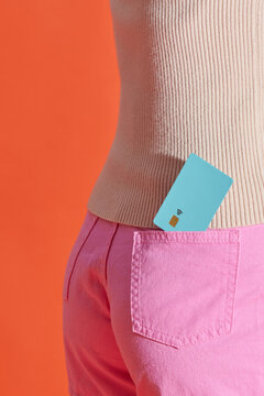 Young woman embracing a lifestyle of electronic banking