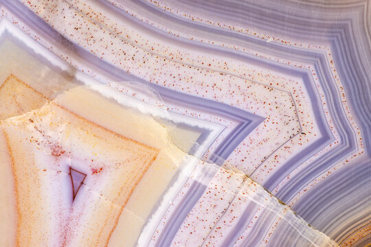 Banding Patterns In An Agate  