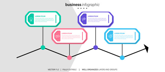 Infographic design template. Vector illustration.
