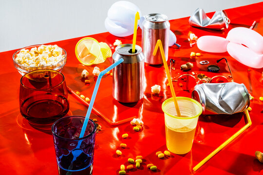 Celebration table  still life scene.