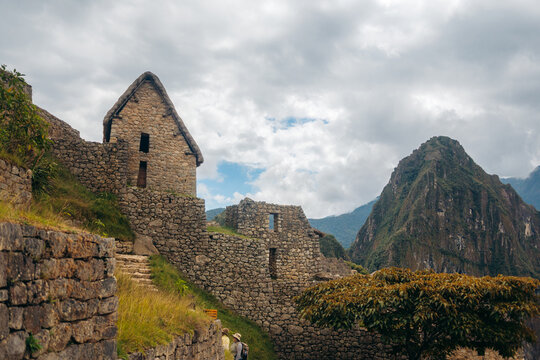 Stone House in Machu Picchu