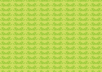 seamless pattern themed flat design about sea plants