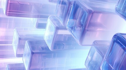 Fototapeta premium abstract blue glass background