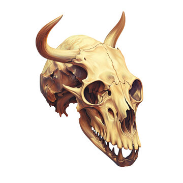 Skull fragment from an animal