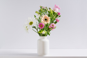 Display homemade floral arrangement