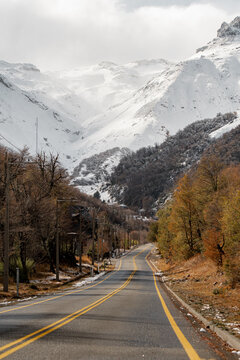 Andes Mountain Range Landscapes