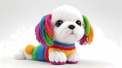adorable dog doll image illustration