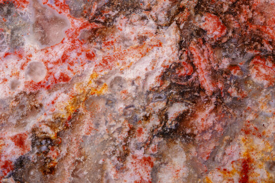 Colorful agate texture details