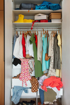 Mess in the wardrobe