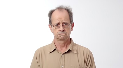 Obraz premium senior person with glasses. generative ai