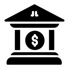 bank Solid icon