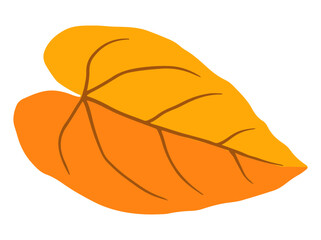 Autumn Falling Leaves Illustration
