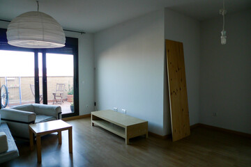 Before and after living room renovation