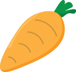 illustration of carrot