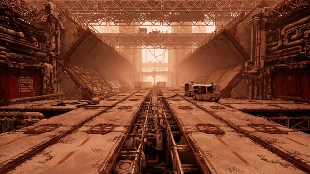 Sci-Fi Post-Apocalyptic City