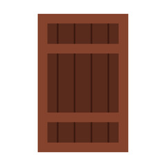 Top view of warehouse element vector. Boxes and equipment in warehouse. Logistics concept