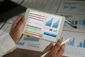 financial background financial data concept paper chart analysis data report stock bank Strategy, technology, and social networks