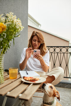 Morning enjoyment on the terrace