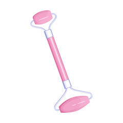 Tool for skin care. Gadget for facial treatment, face massage or cleansing. Cosmetology concept