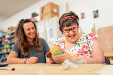 Therapist aids cognitive development, inspiring positivity.