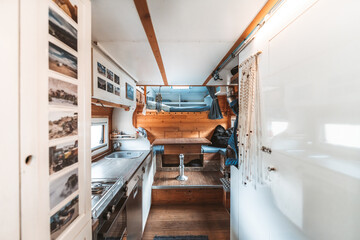 Camper van interior